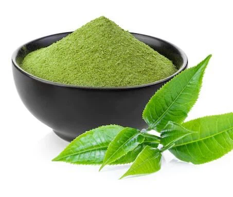 甘い日本の抹茶緑茶パウダー